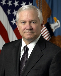 Robert Gates. Secretario de Defensa de EEUU